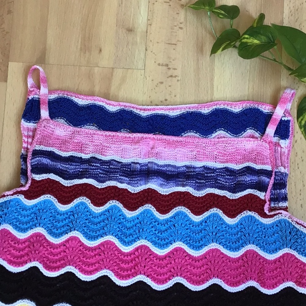 Colorful Crochet Tank Top - Picture 9 of 16